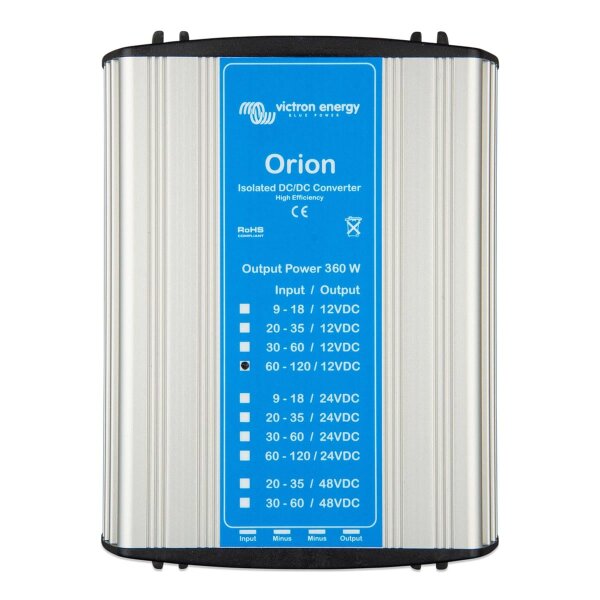 Orion 110/24-15A (360W) Isolated DC-DC converter