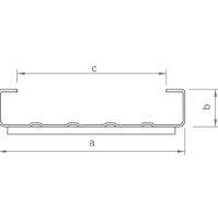 Grundschiene 150-30 Trennlage 6mm 6,00m