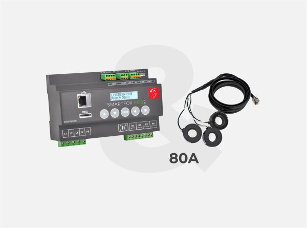 SMARTFOX Pro 2 Energiemanager inkl. Stromwandler 80A